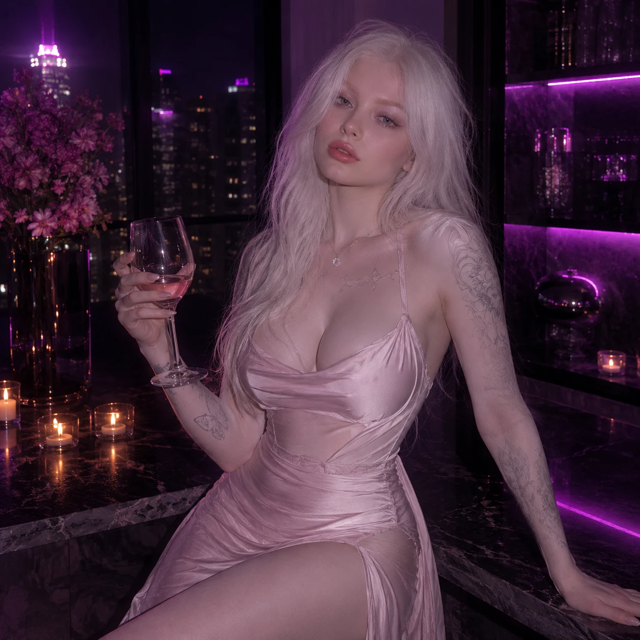Photoreal image generated by the Slut AI image generator